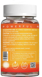 Turmeric Curcumin Gummies 500mg for Adults, with Black Pepper, Ginger Root, Vitamine C, Low Sugar Fruit Gummies, Orange Flavor - 120 Counts