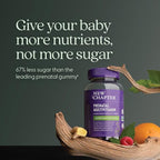 New Chapter Prenatal Multivitamin Gummies – 67% Less Sugar, Prenatal Gummies for Mom & Healthy Baby with Methylfolate, Vitamin D3, Choline + Ginger, Non-GMO, Gluten Free, Berry Citrus, 90ct