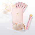 BI-SU Bird's Nest Essence Collagen Jelly Stick with Vitamin C, Fish Collagen Peptides, Anti Aging, Maintain Skin Elasticity, Immunity Support, Japan Beauty Skin Care Secret, Rose Flavor, 7 PCS