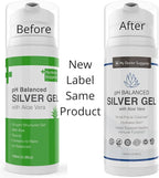 Extra Strength Colloidal Silver Gel 30ppm with Aloe Vera - pH Balanced Structured Silver - Triple Strength Soothe & Relieve - Easy Pump Bottle, 3.38Oz (4 Pack)