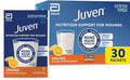 Juven Therapeutic Nutrition Drink Powder Including Collagen Peptides, Amino Acids, and HMB for Wound Healing Support, Orange, 30 Packets