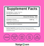 Natgrown Vitex Chasteberry Supplement for Women 1,000 mg - Supports Hormone Balance & Fertility - Agnus Castus Chaste Tree Vitex Berry Fruit Extract Capsules - 120 Ct
