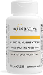 Integrative Therapeutics Clinical Nutrients HP - Daily Multivitamin for Vital Nutrients - Antioxidant Support for Men & Women* - No Added Iron - Dairy-Free - 60 Count (30 Servings)