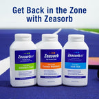 Zeasorb Excess Moisture Control Super Absorbent Foot & Body Powder, Dermatologist Recommended, Friction-Fighting Formula with Patented Odor Control Technology, 2.5 oz bottle