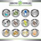 Amazing Formulas Hyaluronic Acid & MSM Supplement | 500 Mg | 120 Capsules | Non-GMO | Gluten-Free | Made in USA