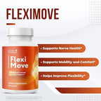 Flexi Move – FlexiMove Daily Botanical Supplement with Turmeric & Black Pepper Extract – High Absorption, Clean, Stimulant-Free Formula – Non-GMO, Made in USA, 30 Capsules, 2 Month Supply