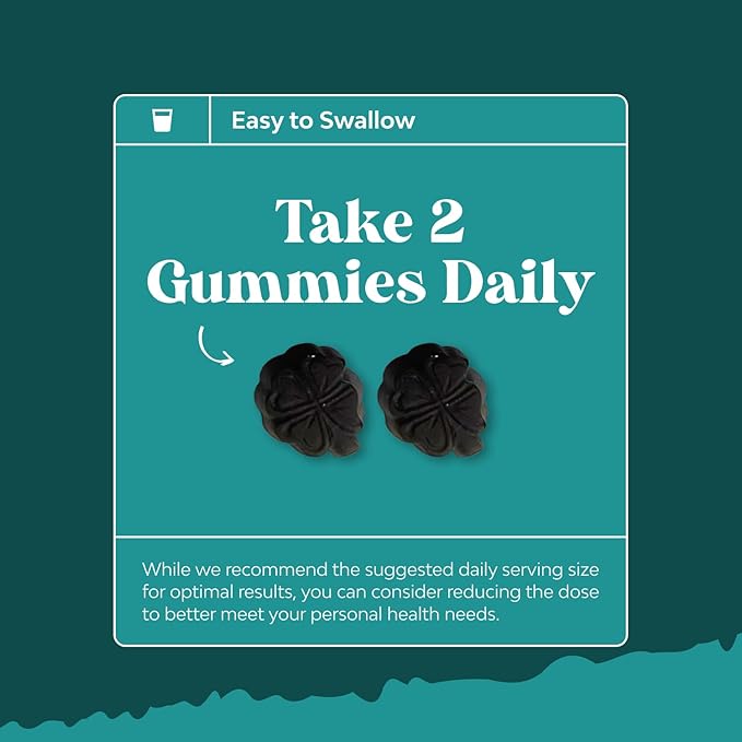 Chlorophyll Gummies for Cleanse & Detox Support - Potent Internal Deodorizer Chloropyll Supplements for Body Odor Healthy Skin Immunity & Digestive Support - Vegan Non-GMO & Gluten Free - 60 Count