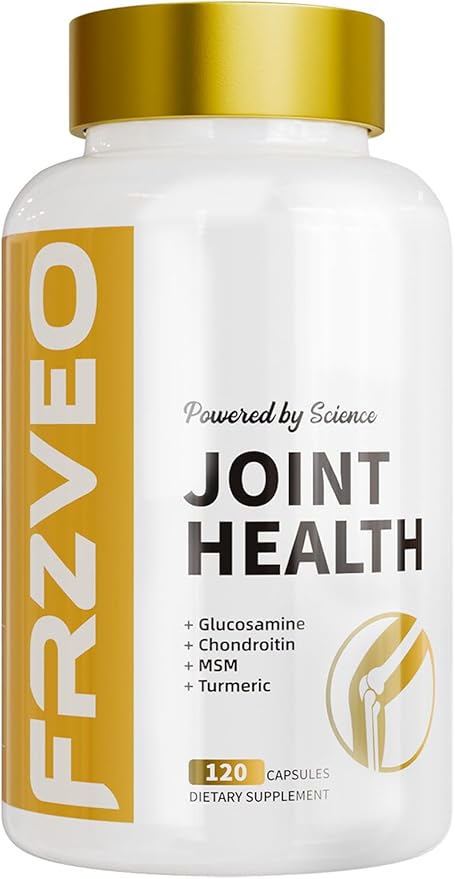 Joint Health Supplement for Women & Men, Joint Support Supplement Glucosamine Chondroitin MSM, 120 Capsules