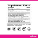 Allegro Menopause Relief Supplement, 60 Capsules, with Saffron, Black Cohosh, Valerian Extract, St. John's Wort, Korean Ginseng
