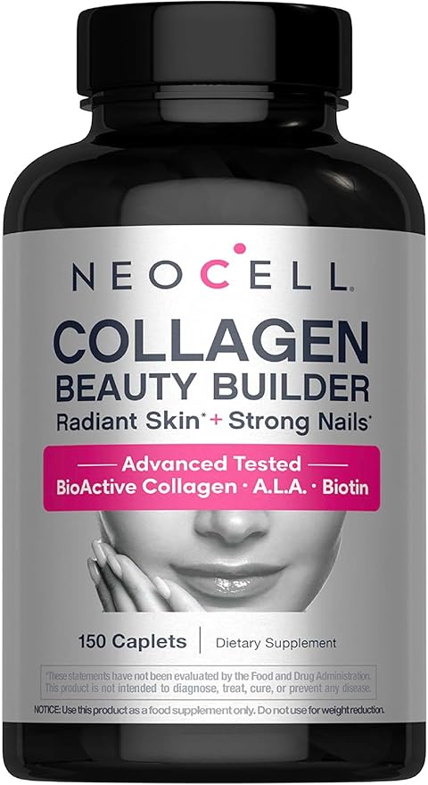 NeoCell Collagen Beauty Builder Tablets, Collage Type 1 & 3, 150 Count (Package May Vary) (Packaging May Vary)