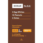 RXBAR Protein Bars, Protein Snack, Snack Bars, Peanut Butter Chocolate, 22oz Box (12 Count)