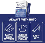 BOTO Korean Care it Probiotics Natural Prebiotics Proline Breast Milk Lactobacillus, Colon Cleanse, Immunity Support - 1 Month (30 of Pack, PostBiotics)