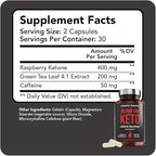 Vitamin Bounty Burn On Thermogenic Keto Fat Burner for Men & Women - Weight Loss Supplement with Raspberry Ketones - Metabolism Booster, Energy Pills, Appetite Suppressant - 60 Capsules