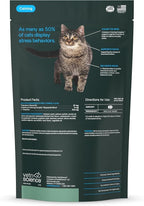VetriScience Composure Calming Chews for Cats – Supports Relaxation & Balanced Behavior During Travel & Vet Visits, Daily Stress & Anxiety Support Supplement Chicken and Trout Flavor, 30 Count