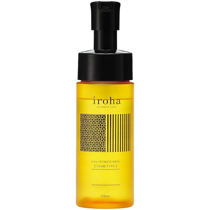 iroha Intimate Wash Foam Type – Sweet Citrus Botanical Feminine Wash | Daily Relaxation Bath Therapy & Beauty Treatment | pH Balanced Skin Care & Hygiene | Made in Japan 5 fl oz