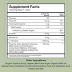 Chewsy Peaceful Sleep Chews, Sleep Support, 3 mg Melatonin, 200 MGS L-Theanine, Chamomile, Lemon Balm, Magnolia, Nighttime Sleep Aid, Naturally Minty Chews, Promotes restful Sleep, 6 -Day Supply (1)
