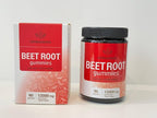 HERBAMAMA Beet Root Gummies - 12000mg Red Beets with Black Pepper Extract for Overall Support - Vegan, Non-GMO Antioxidant Supplement - 90 Pectin-Based Strawberry-Flavored Chews