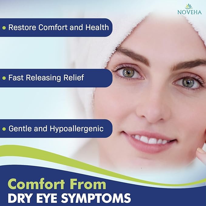 NOVEHA 180Pcs Daily Hygienic Eyelid & Lash Wipes | Individually Wrapped Cleansing Eyelash Wipes - For Blepharitis & Itchy Eyes, Demodex and Natural Makeup Remover & Daily Cleanser (3 Pack)