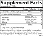 Carlson - Natural Digestive Enzymes, Digestive Aid #34 with Protease, Amylase & Lipase, Digestive Support, Nutrient Absorption & Optimal Wellness, 100 Tablets