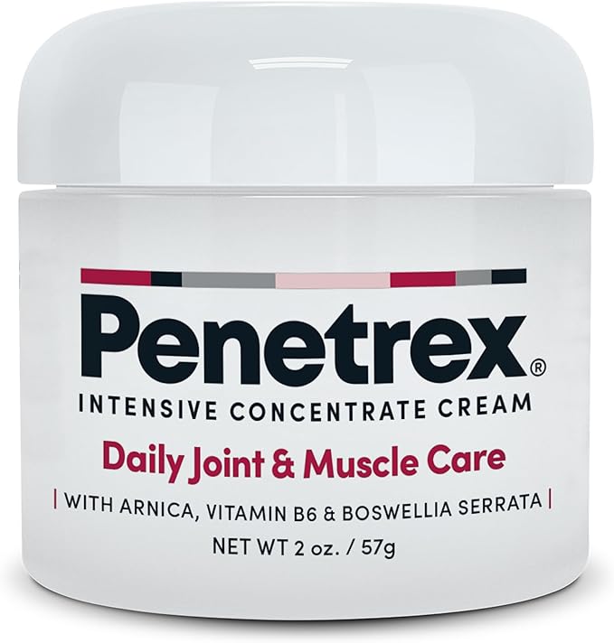 Penetrex Daily Joint & Muscle Care Cream – Soothing Botanical Formula with Arnica, Vitamin B6 & MSM – Lightweight Fast-Absorbing Cream for Everyday Movement - Non-Greasy - Light Scent- 2 oz