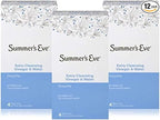 Summer's Eve Douche, Extra Cleansing Vinegar and Water, 4.5 Fl Oz, 4 Ct. (Pack of 3)
