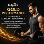 Quientum Gold Performance Capsulas – Daily Energy & Endurance Support Supplement | Boost Motivation & Confidence | 60 Capsules