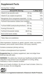 Swanson Joint Care - Featuring Truflex 120 Sgels