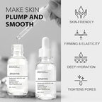 Hyaluronic Acid 2% + Vitamin B5 Face Serum, Moisturizing, Repairing Skin, Anti-aging, Soothing Dry Skin, Enhancing Skin Elasticity, Feminine Plump & Smooth Skin Facial Care Serum