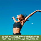 Green Organic Supplements Evening Primrose Oil, GLA, Organic (Pack of 1)