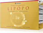 Umeken Lipopo - Lipopolysaccharide, Beta-glucan from Yeast, Lactic Acid Bacteria, and Vitamin C. Made in Japan. (Small 30Pk)