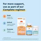Uqora Complete Regimen with 2 Packs Flush, Defend & Promote- Urinary Tract Support with D-Mannose, Vitamin C, Green Tea Extract, Probiotics & More- Comprehensive Bladder Health Support*- 3-Part Bundle