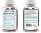 Hyalogic Hyaluronic Acid Gummies – Supplement for Joint, Skin & Eyes – Mixed Berry Flavor – Gummy Vitamins for Women & Men – Gluten-Free, Non-GMO, 30 Count