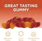 Zahler Chapter One Probiotic Gummies, with a Prebiotic and Probiotic Blend, Delivering a synbiotic Experience, Raspberry and Orange Flavored Gummies, 60 Count.