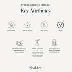 Shaklee - Stress Relief Complex - Calming Blend of L-theanine, Ashwagandha, Beta-sitosterol, and L-tyrosine - Promotes Relaxation without Drowsiness - 1 Caplet Daily - Adults Supplement - 30 Caplets
