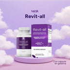 Vithani Revit-All | Resveratrol 375 mg & Biotin 225 mcg per Serving | 100 Gelatin Chews (50 Servings) | No Added Flavors