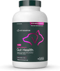 VetriScience Extra Strength Gut Health Probiotic & Prebiotic Digestive Supplements for Dogs & Cats, Gas & Diarrhea & Immune Support, Easy-Open Capsules, 180 Count - New Look