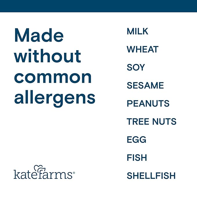 KATE FARMS Organic Pediatric 1.2 High Calorie Vanilla Nutrition Shake, 12g Protein, 27 Vitamins and Minerals, Meal Replacement, 8.45 oz (6 pack)