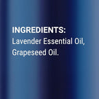 Lavender Essential Oil Roll-On 10 ml - Pure & Natural Blend, Prediluted Roller for Calmness, Relaxation & Skin Care - Nexon Botanics
