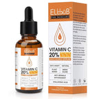 Premium 20% Vitamin C Serum For Face with Hyaluronic Acid, Retinol & Amino Acids - Boost Skin Collagen,Hydrate & Plump Skin, Anti Aging & Wrinkle Facial Serum