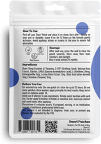 DUORI Sleep Patches for Adults - Valerian Root - Melatonin Free - Natural Sleep Aid with 5-HTP and Ashwagandha - 30 Patches
