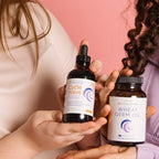 SPRIGS Cycle Wave Phase 1 Hormonal Support Kit for Tween Girls | Supplements to Promote a Healthy Menstrual Cycle & Balance Mood | 4 Oz Herbal Tincture & 60 Wheat Germ Oil Softgels for a 30 Day Supply