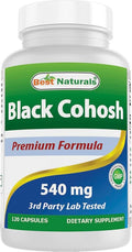 Best Naturals Black Cohosh 540 mg 120 Capsules