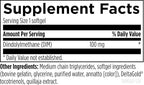 Designs for Health DIM-Evail - 100mg Diindolylmethane Supplement - Enhanced Absorption Technology DIM Supplement - May Support Healthy Estrogen Metabolism - Gluten Free + Non-GMO (60 Softgels)