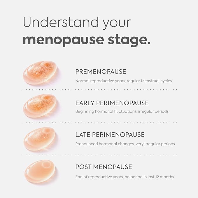 Diagnox Health Menopause Test, At-Home FSH Test Strips to Identify Menopause Stages - Fast 5-Minute Results, Clinical-Grade Midstream Strips (2 Pack)