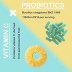 MATOP Feminine Balance Gummies for Women - Vaginal Probiotic Pineapple Gummies Vegan, Sugar-Free, Gluten-Free 90 Gummies - 30 Servings (90 Count)