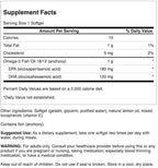 Swanson Omega-3 Fish Oil Heart, Brain, and Joint Support Supplement for Health-Conscious Adults - Lemon Flavor - 180 mg EPA + 120 mg DHA (150 Softgels)