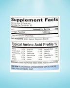 BioOptimal Collagen Peptides Capsules - Grass-Fed, Pasture-Raised Hydrolyzed Protein Supplement for Skin, Hair, & Nails - Non-GMO, Zero Sugar Daily Pills for Men & Women (180 Capsules)