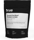 True Nutrition Grass Fed Beef Protein Isolate Powder - 29g Protein per Serving - Zero Carb, Fat Free, Dairy Free, Non-GMO - Paleo, Keto, Carnivore - French Vanilla - 1lb
