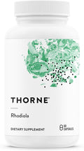 Thorne Rhodiola - Botanical Supplement for Stress Relief - Enhances Sleep, and Mental Focus - 60 Capsules