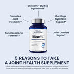 1MD Nutrition MoveMD - Health Supplement for Joint Discomfort & Support - Our Collagen Pills are Skillfully Formulated for Women & Men w/Hyaluronic Acid & Astaxanthin